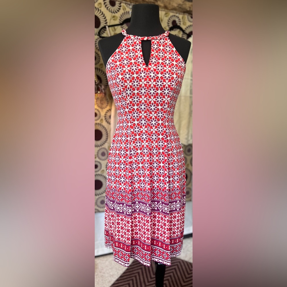 Wisp size 0 funky retro dress